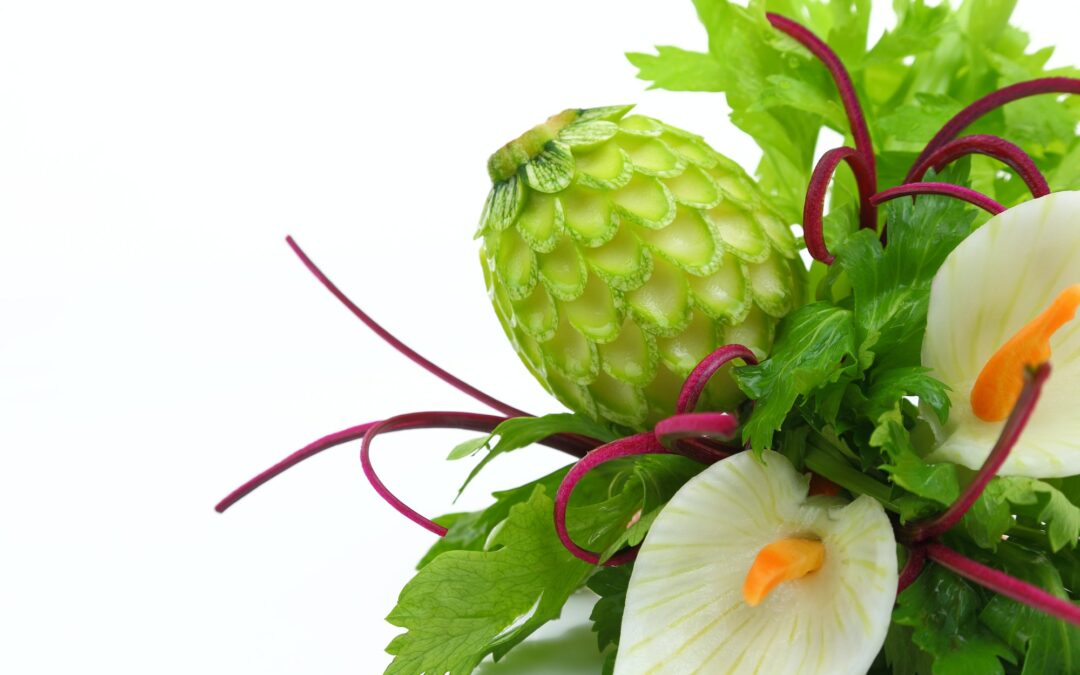 Comment sculpter des fruits et légumes avec des ustensiles de Triangle